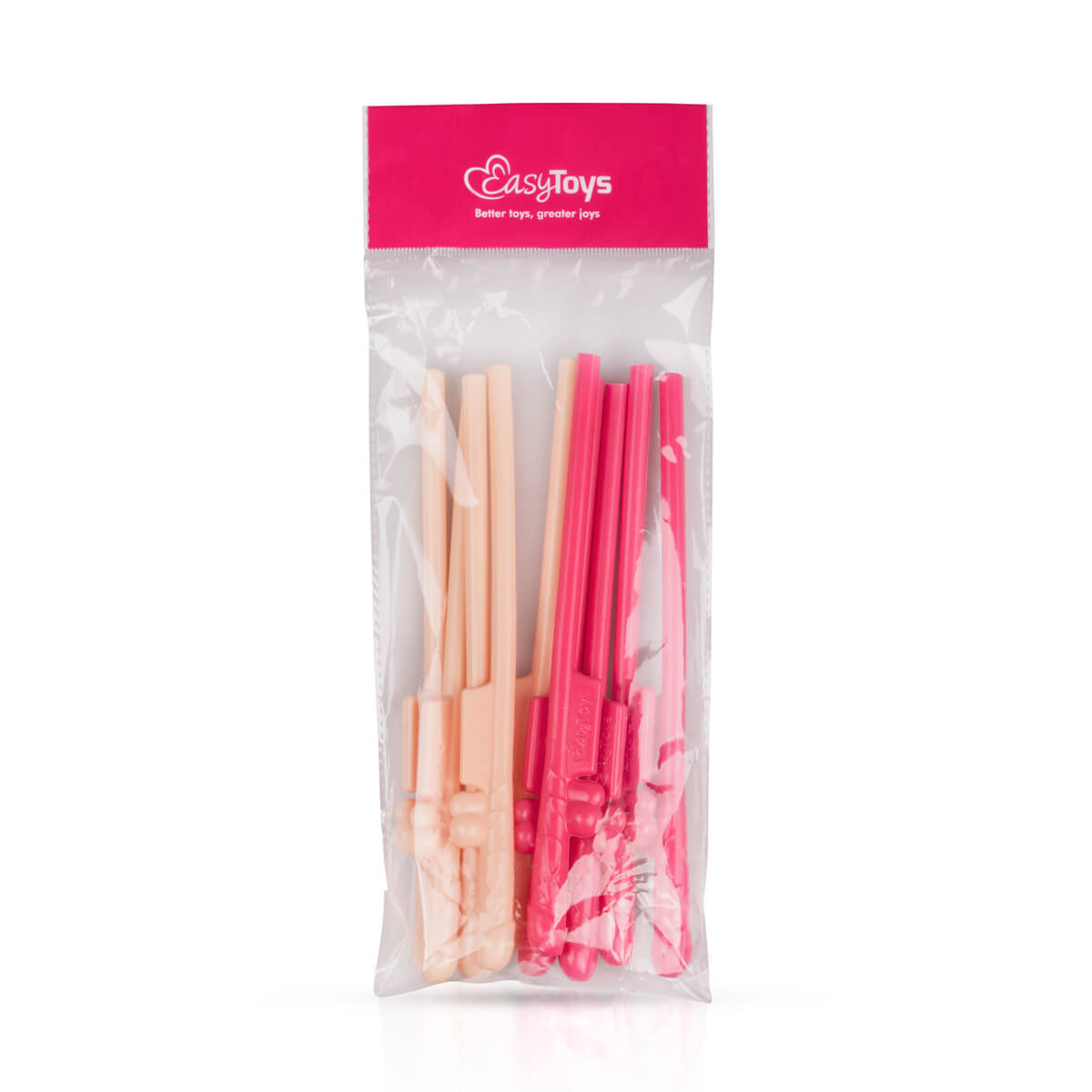 Zábavné slámky EasyToys Penis Straws