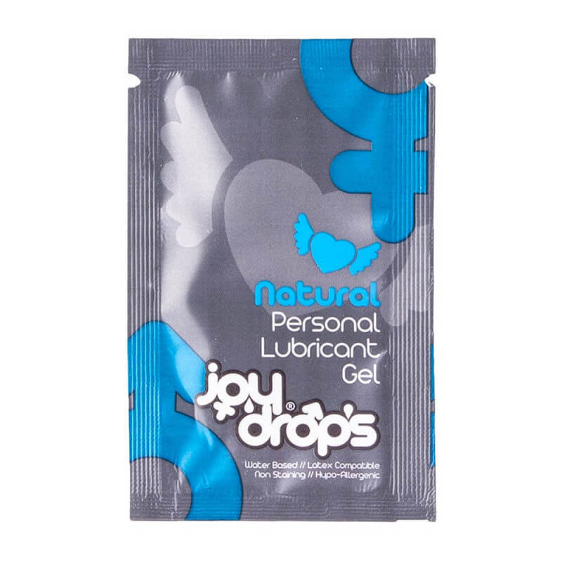 JoyDrops Natural (5 ml), lubrikační gel sáček