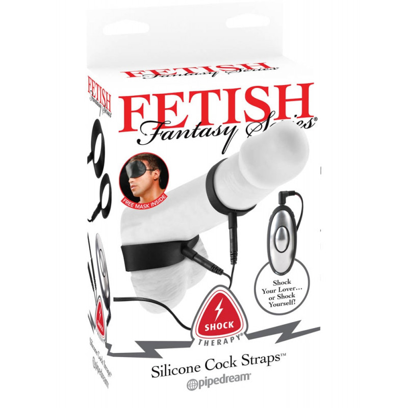 Fetish Fantasy Shock Therapy Silicone Cock Straps