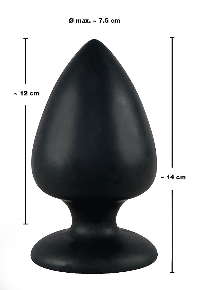 Black Velvets Extra Anal Plug