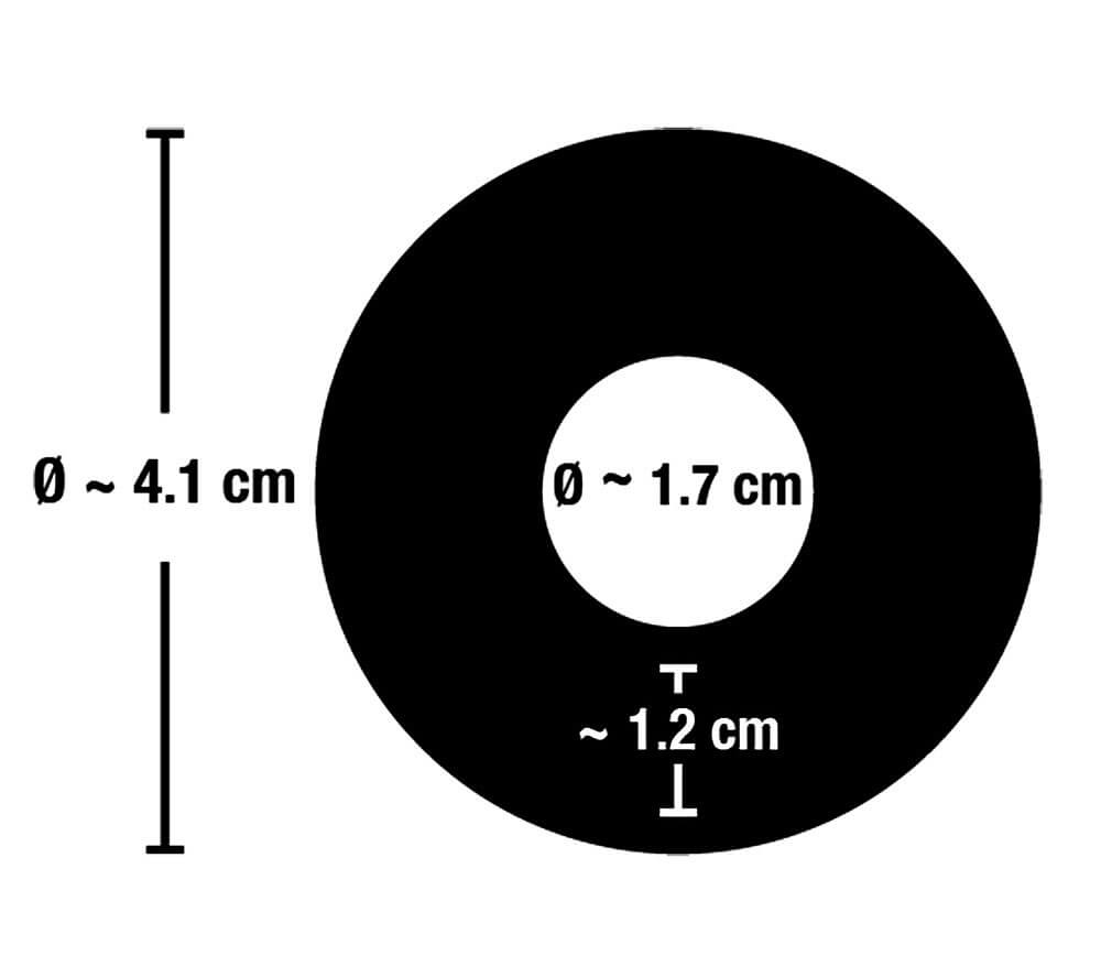 Erekční kroužek Stretchy silicone cockring