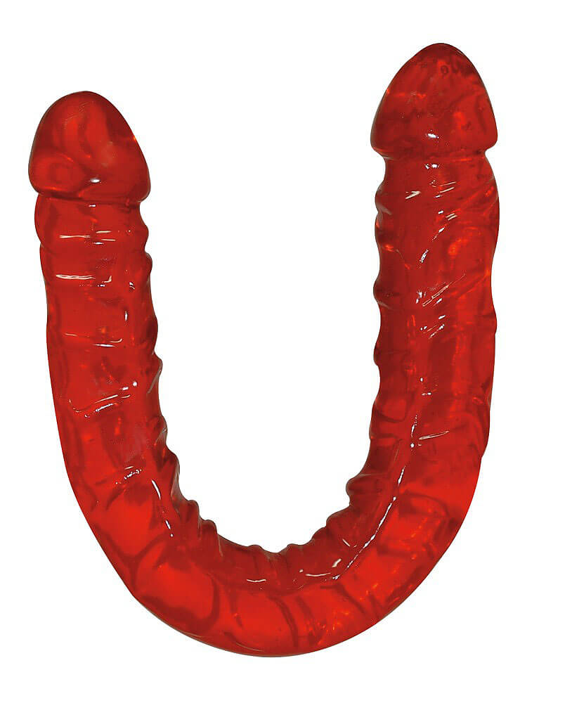 Ultra Dong oboustranné dildo red