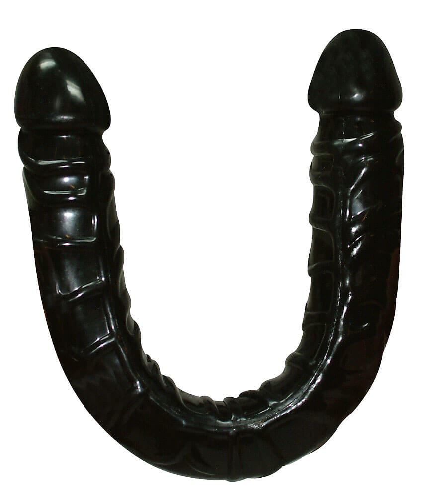 Ultra Dong oboustranné dildo black