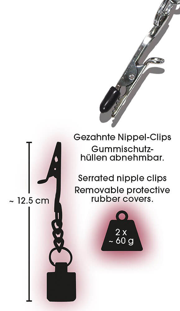 SEXTREME Nipple Weights 50g