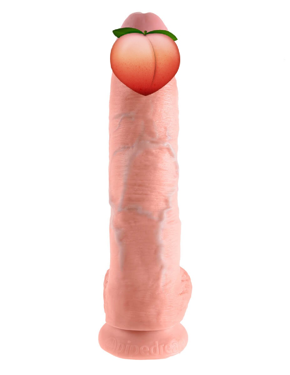 Pipedream King Cock 10" (25 cm) dildo s varlaty