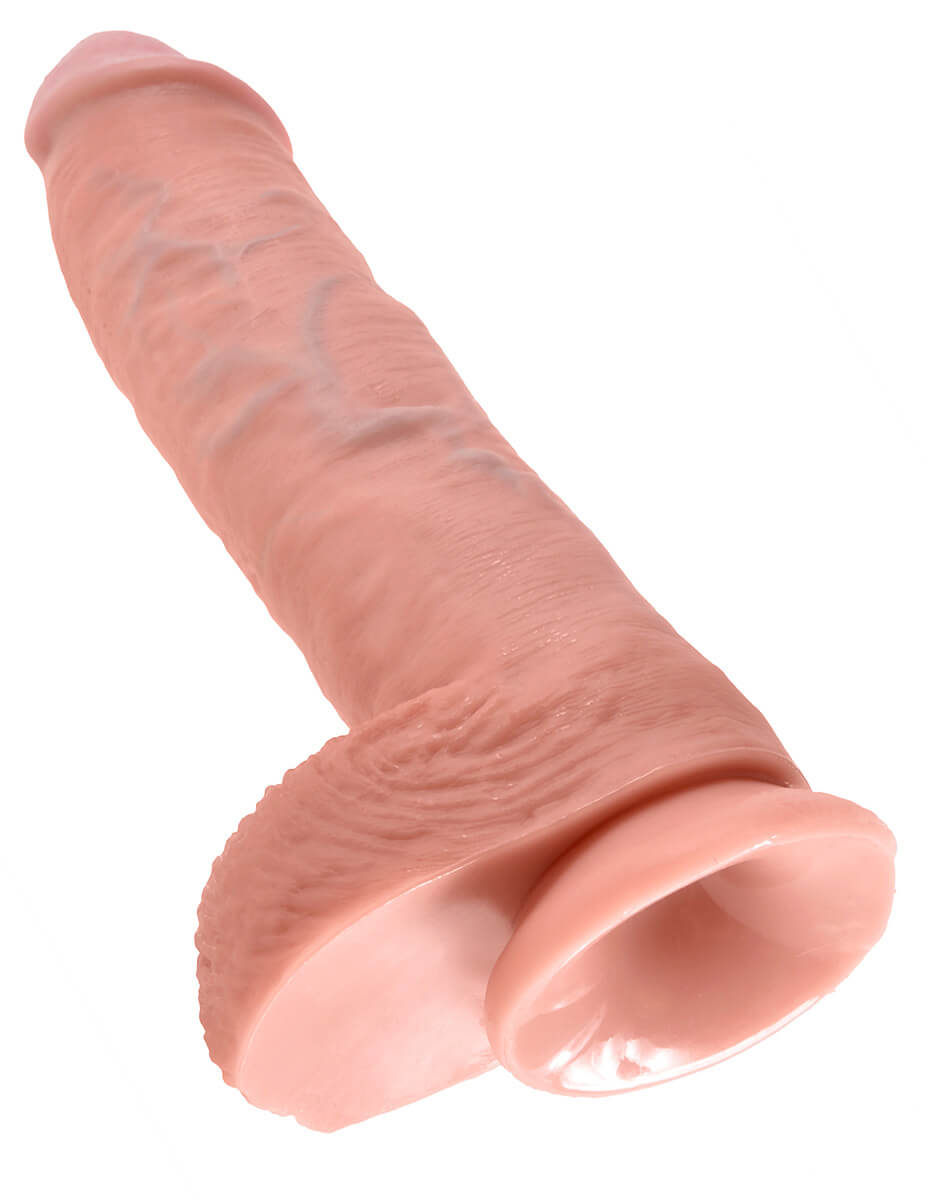 Pipedream King Cock 10" (25 cm) dildo s varlaty