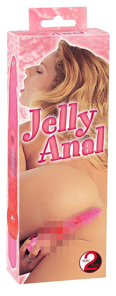 You2Toys Jelly Anal Pink - anální vibrátor