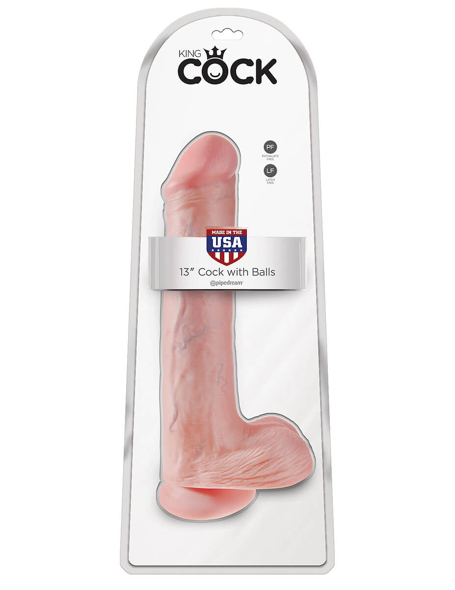 Pipedream King Cock 13" (35 cm) XXL dildo s varlaty