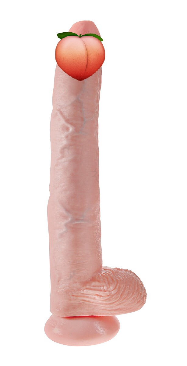 Pipedream King Cock 14" (37 cm) XXL dildo s varlaty