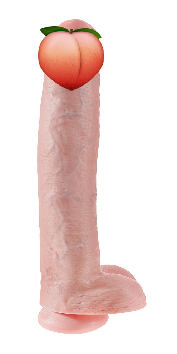 Pipedream King Cock 15" (42 cm) XXL dildo s varlaty