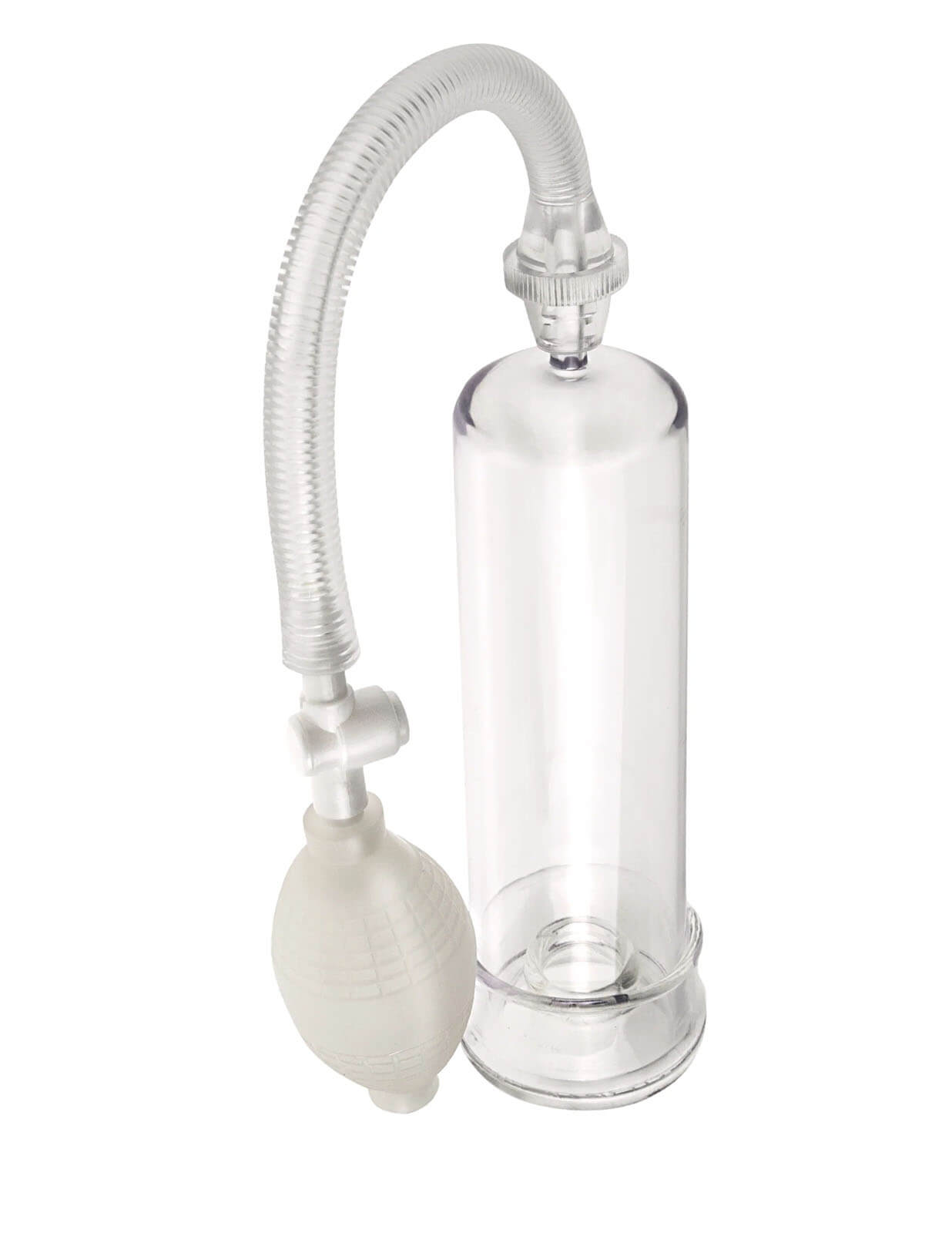 Pump Worx Beginners Power Pump (Clear), vakuová pumpa na penis