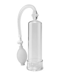 Pump Worx Beginners Power Pump (Clear), vakuová pumpa na penis