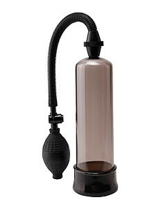 Pump Worx Beginners Power Pump (Black), vakuová pumpa na penis