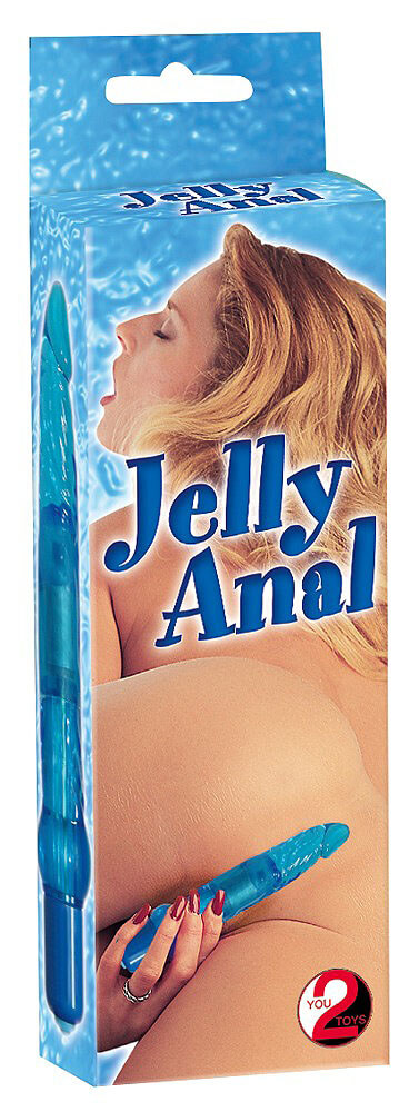 Jelly Anal Blue - anální vibrátor