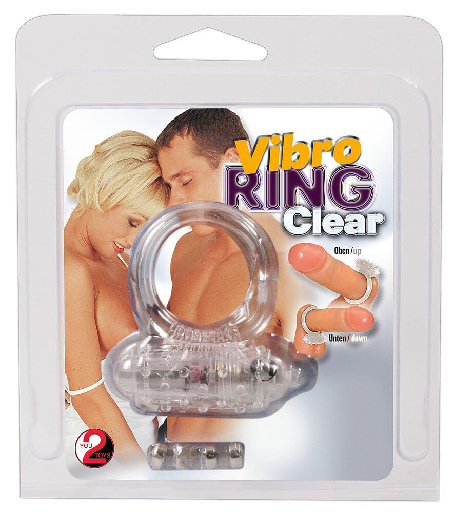 Vibro Ring Clear - erekční kroužek
