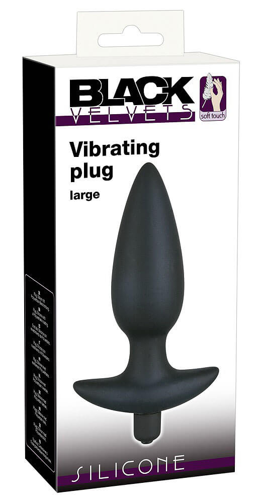 Black Velvets Plug Large Vibe