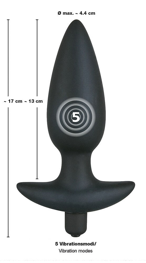 Black Velvets Plug Large Vibe