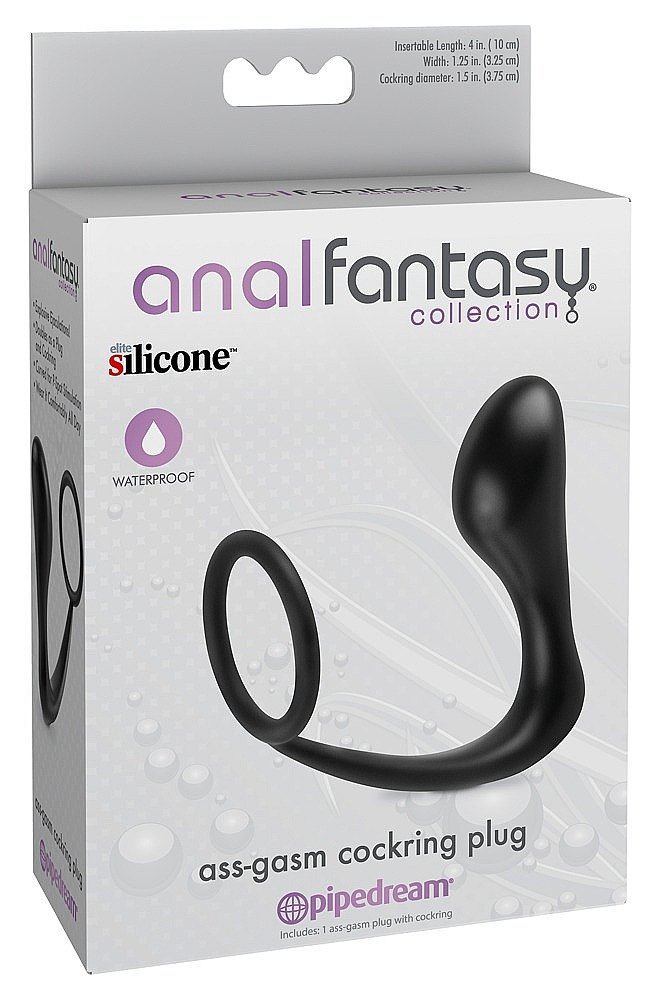 Anal Fantasy Ass-Gasm Cockring Plug