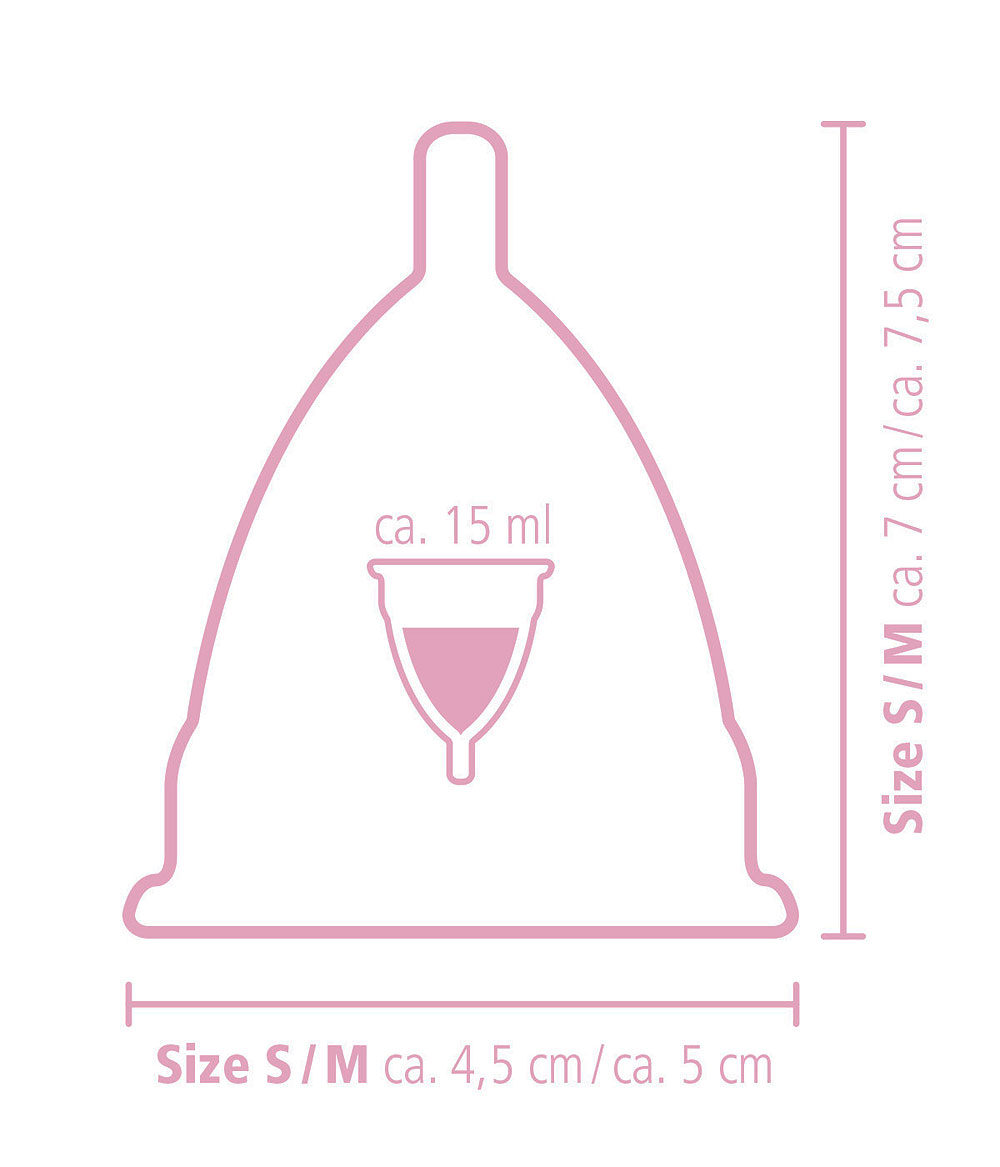 Menstruační kalíšek Tiny Cup velikost S