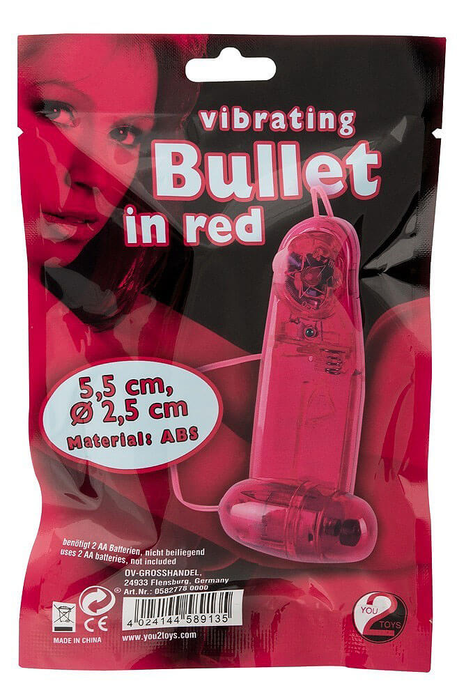 You2Toys Vibrating Bullet red