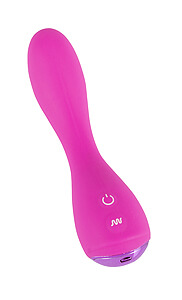 Sweet Smile G-spot Vibrator Pink - ohebný vibrátor k stimulaci G-bodu