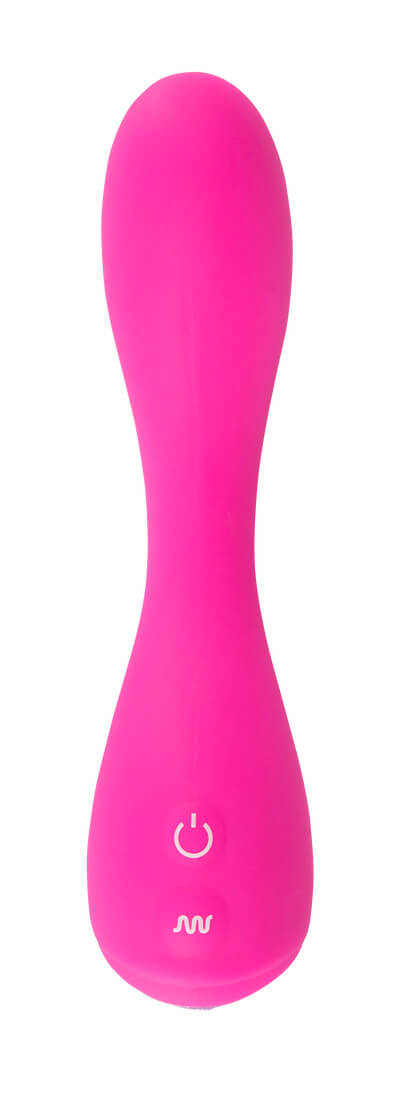 Sweet Smile G-spot Vibrator Pink - ohebný vibrátor k stimulaci G-bodu