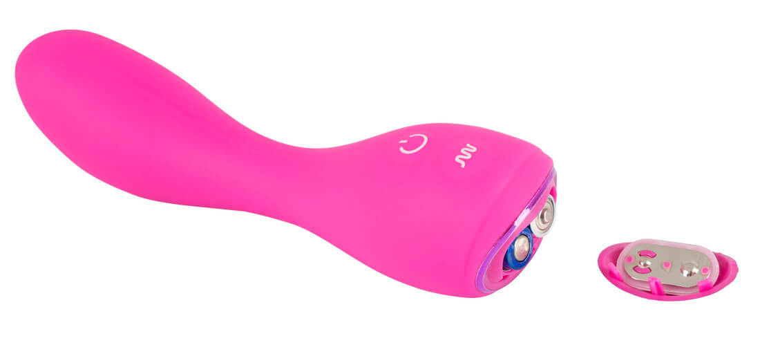 Sweet Smile G-spot Vibrator Pink - ohebný vibrátor k stimulaci G-bodu