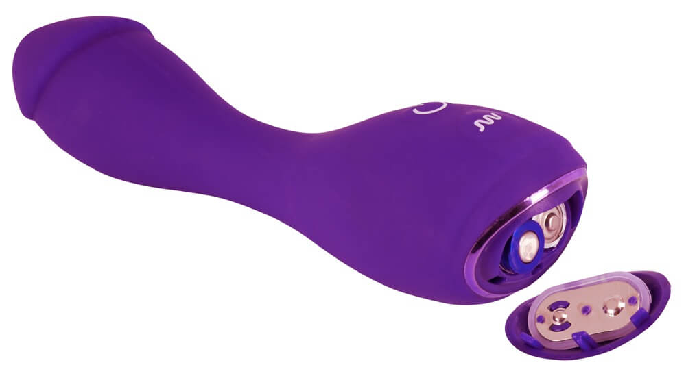 Sweet Smile G-spot Vibrator Purple - ohebný vibrátor k stimulaci G-bodu