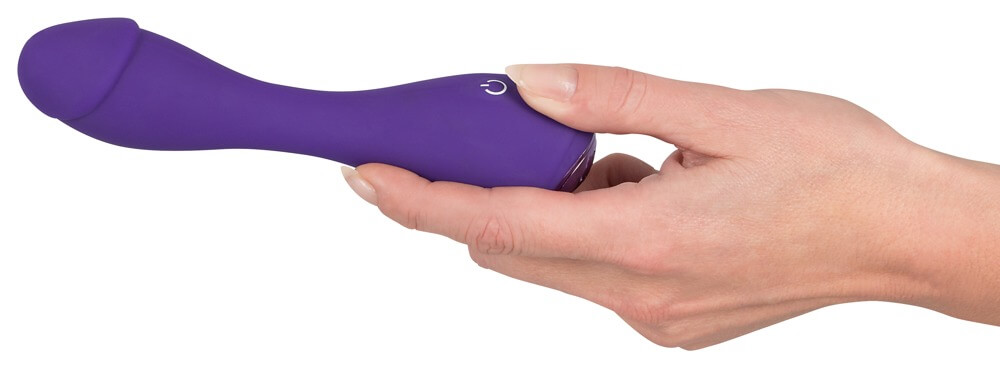 Sweet Smile G-spot Vibrator Purple - ohebný vibrátor k stimulaci G-bodu