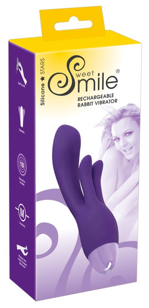 Stylový vibrátor Sweet Smile Rechargeable Rabbit