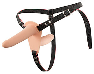 Dvojitý vibrační strap-on pro ženy You2Toys Double Strap-on tělový