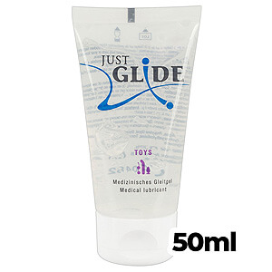 Just Glide Toys 50ml, extra hustý vodní lubrikant