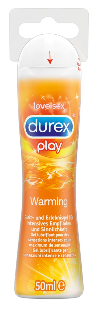 Hřejivý lubrikační gel Durex Play Warming 50ml