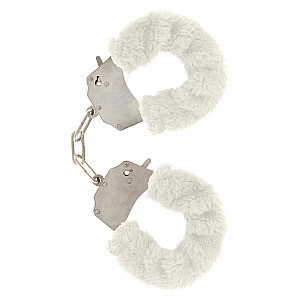 ToyJoy - Handcuffs with plush white