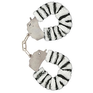 ToyJoy - Pouta s plyší zebra