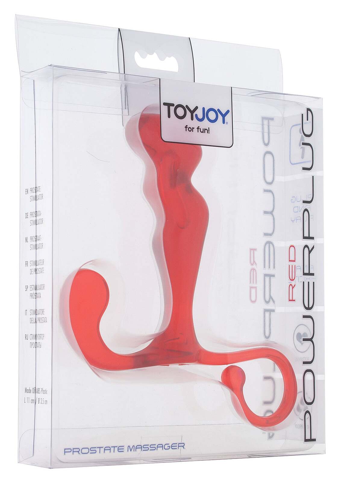 ToyJoy Power Plug Prostate Massager červený