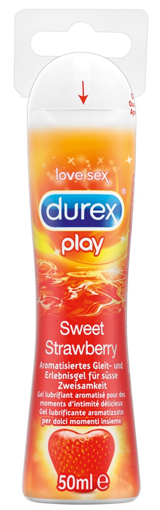 Jahodový lubrikační gel Durex Play Strawberry 50ml