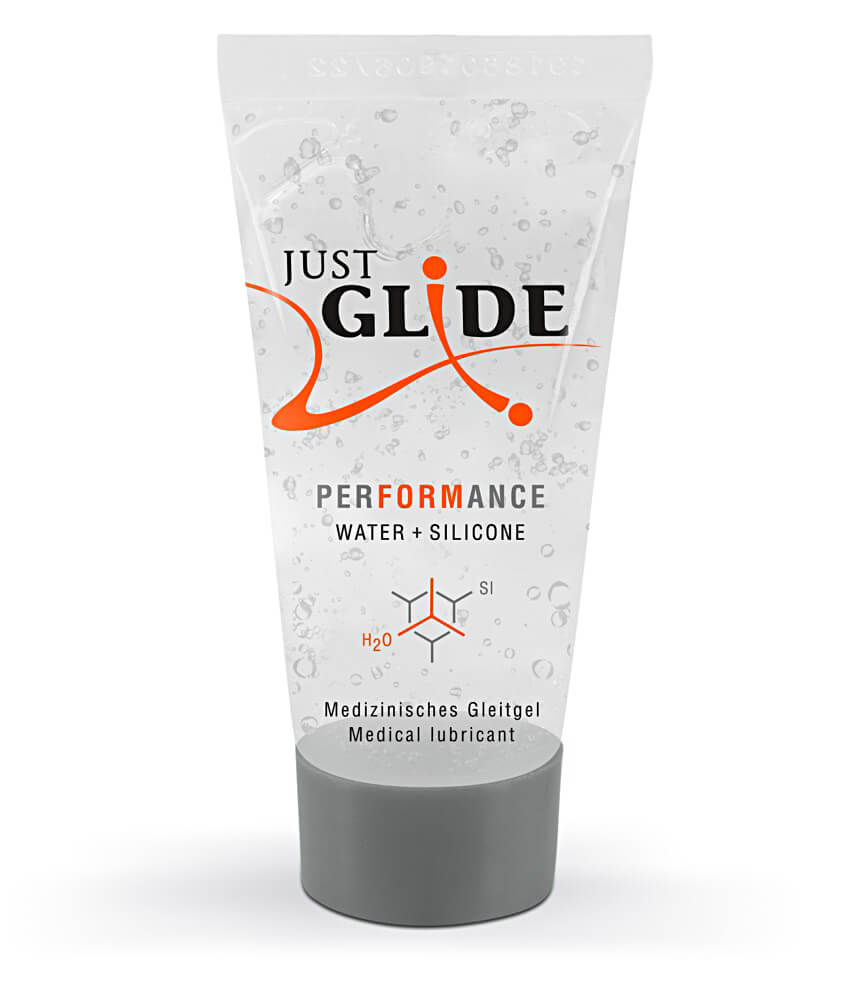 Just Glide Performance (20 ml), hybridní lubrikační gel na intimní použití