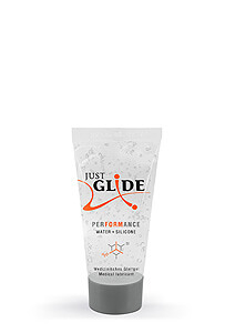 Just Glide Performance (20 ml), hybridní lubrikační gel na intimní použití