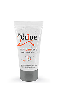 Just Glide Performance (50 ml), hybridní lubrikační gel na intimní použití