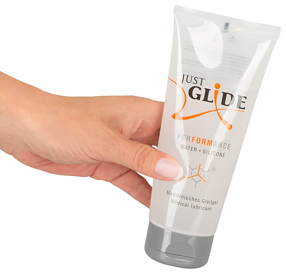 Just Glide Performance (200 ml), hybridní lubrikační gel na intimní použití