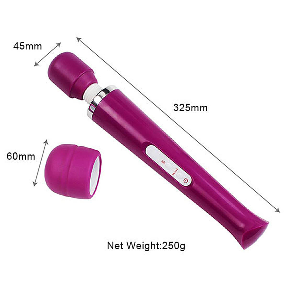 Magic Massager Wand USB (Pink)