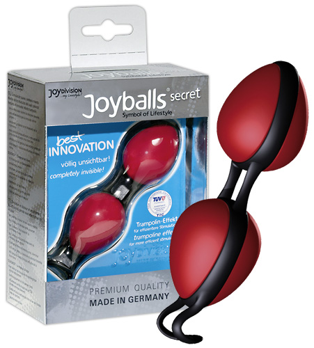 Venušiny kuličky Joyballs Secret Red & Black