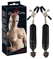 Bad Kitty Vibrating Nipple Clamps