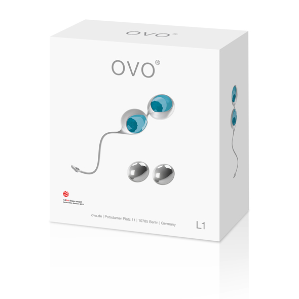 Ovo L1 Love Balls White Light Blue