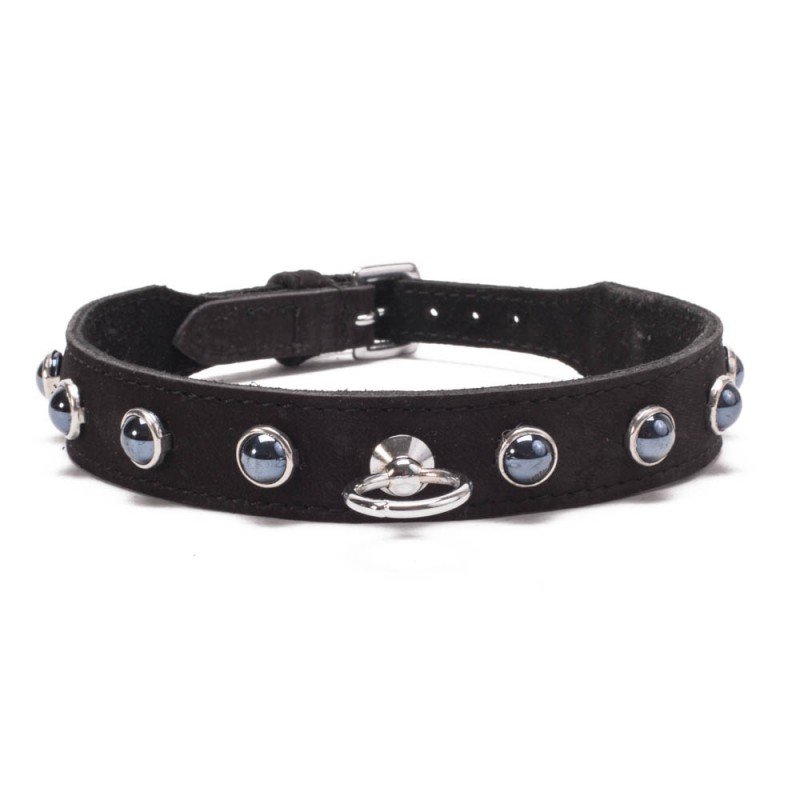 Octane Crystal Collar - Black