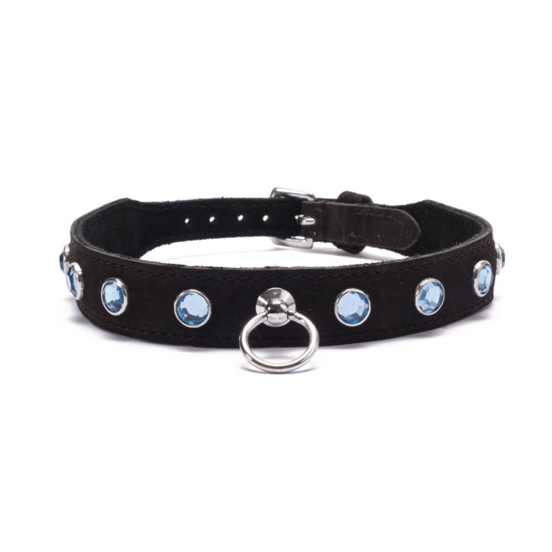 Octane Crystal Collar - Light Blue