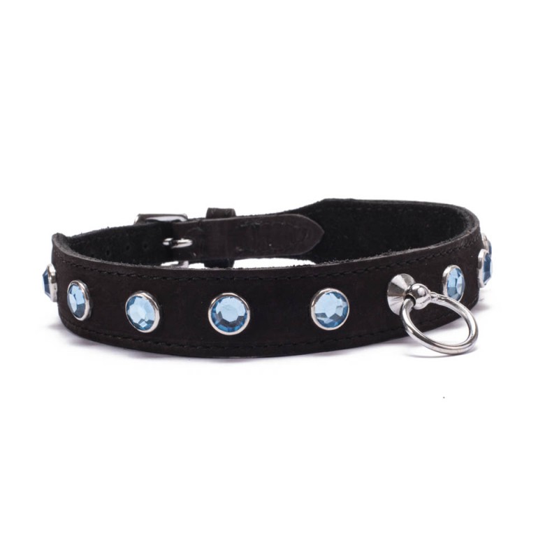 Octane Crystal Collar - Light Blue