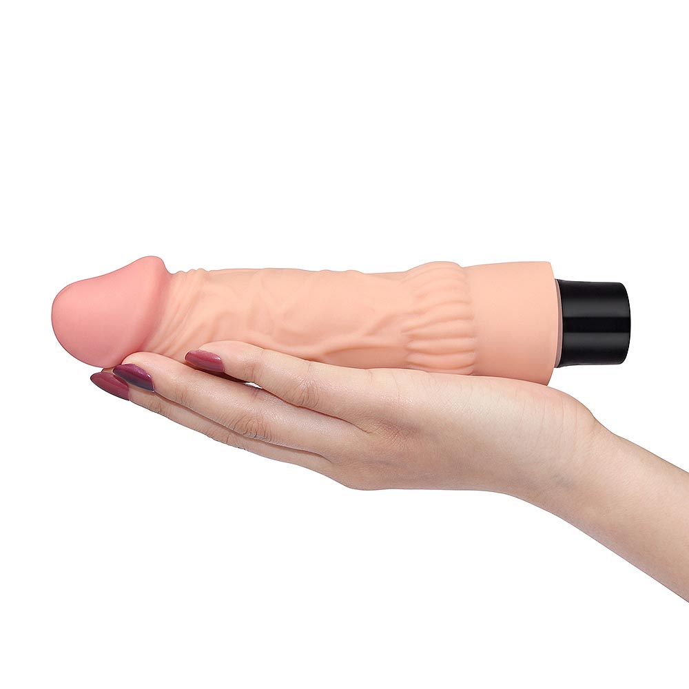 LoveToy REAL SOFTEE Vibrating Dildo 7,8