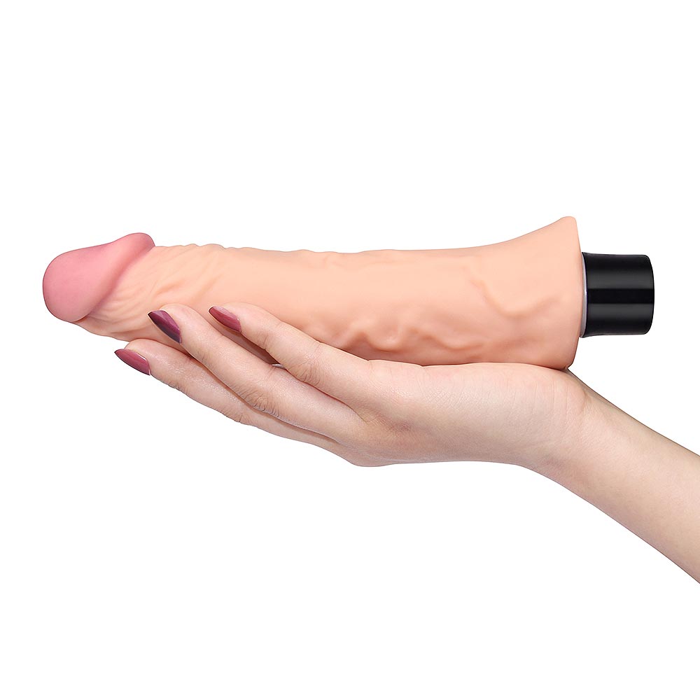 LoveToy REAL SOFTEE Vibrating Dildo 8,3